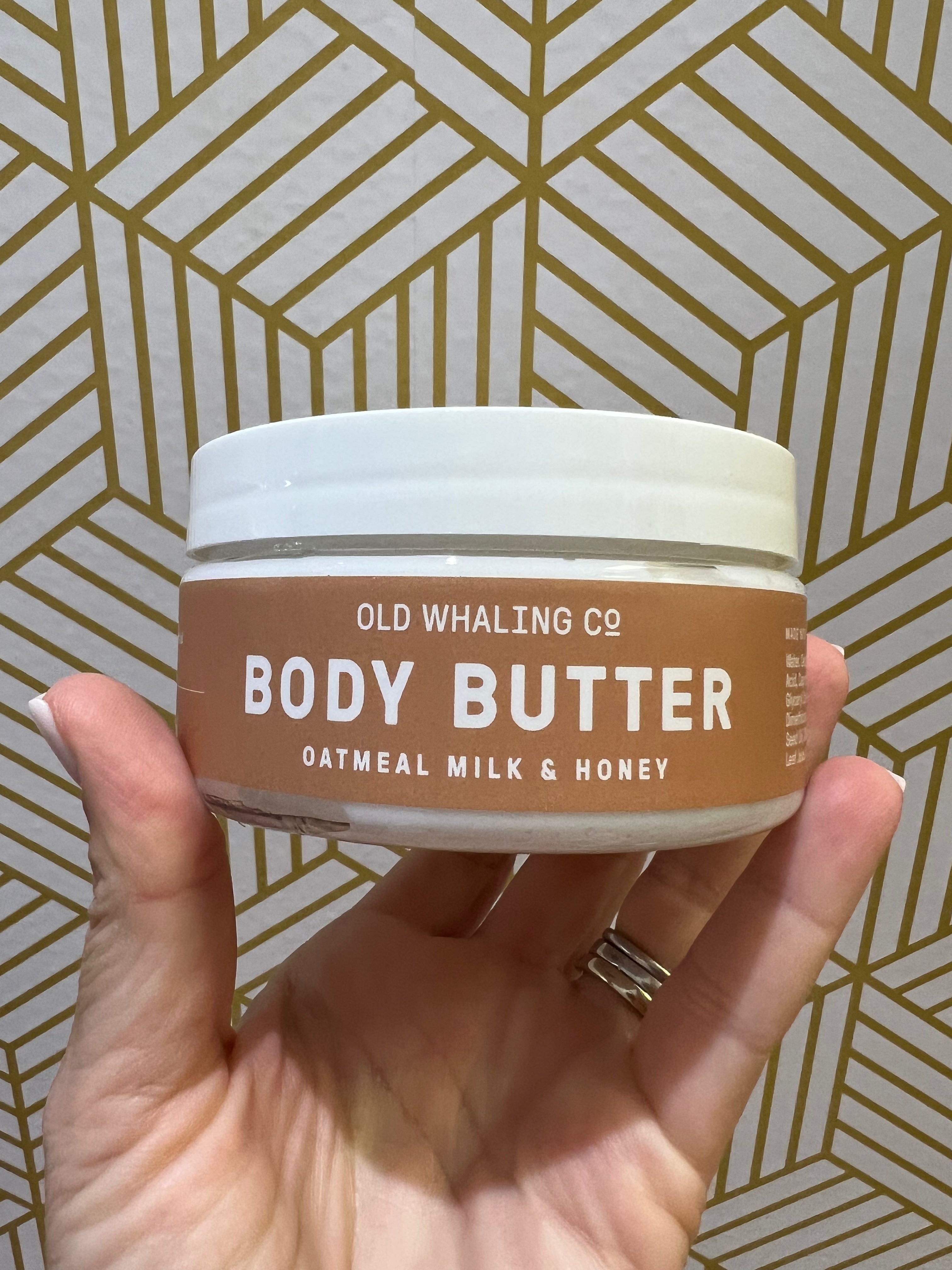 Old Whaling Body Butter oatmeal milk & honey