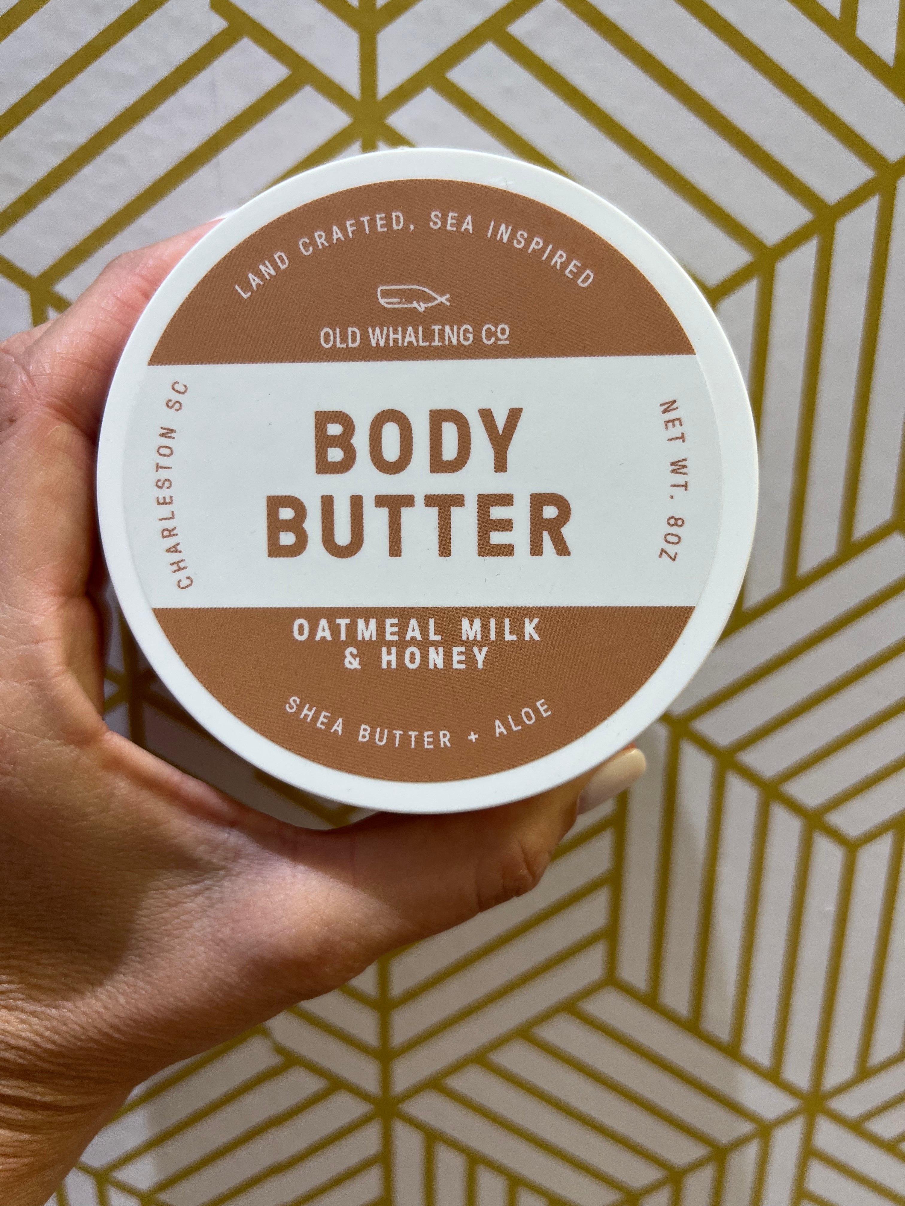 Old Whaling Body Butter oatmeal milk & honey